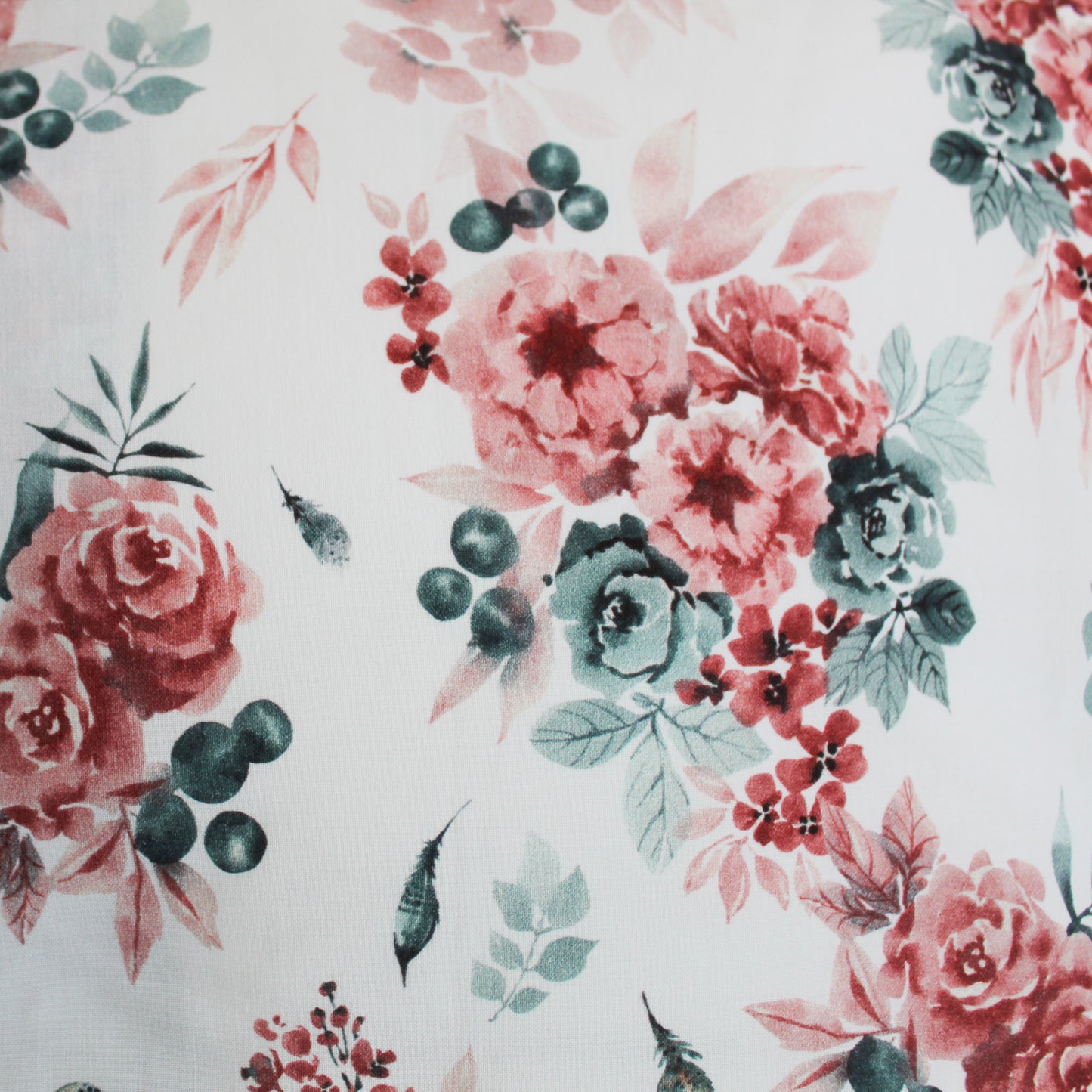 Sengesett baby og barn, BOHO FLOWERS, hvit, 65x80, 80x100, 100x140