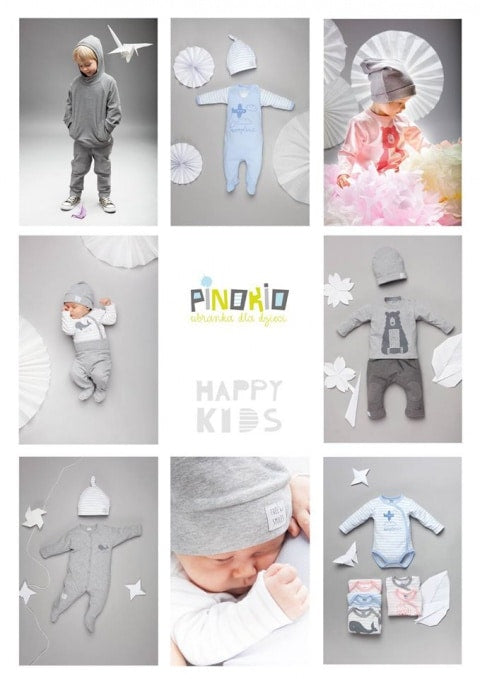 Nyfødt baby sett, Happy Kids, 7 deler, str 62