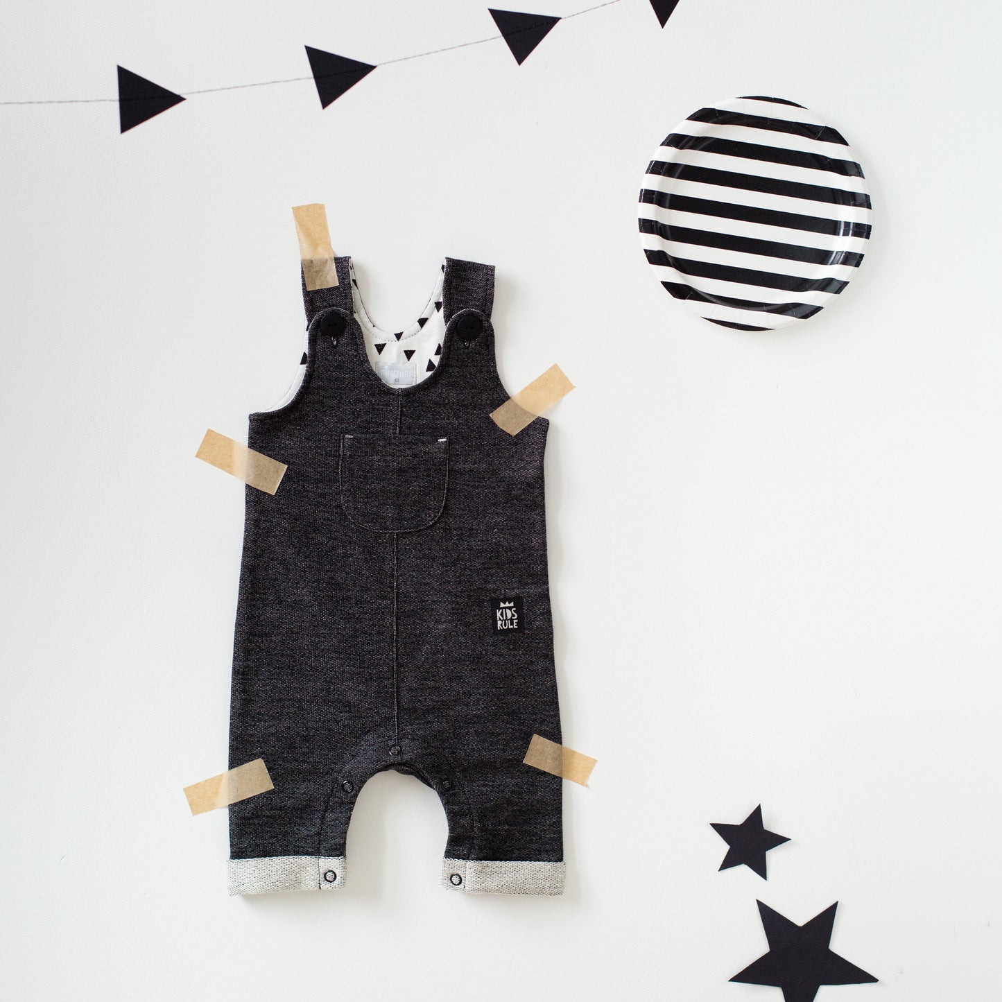 Selebukse Happy Day, sort, str 62-80