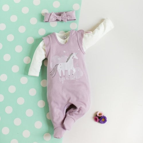 Unicorn pannebånd, rosa, str 62-92