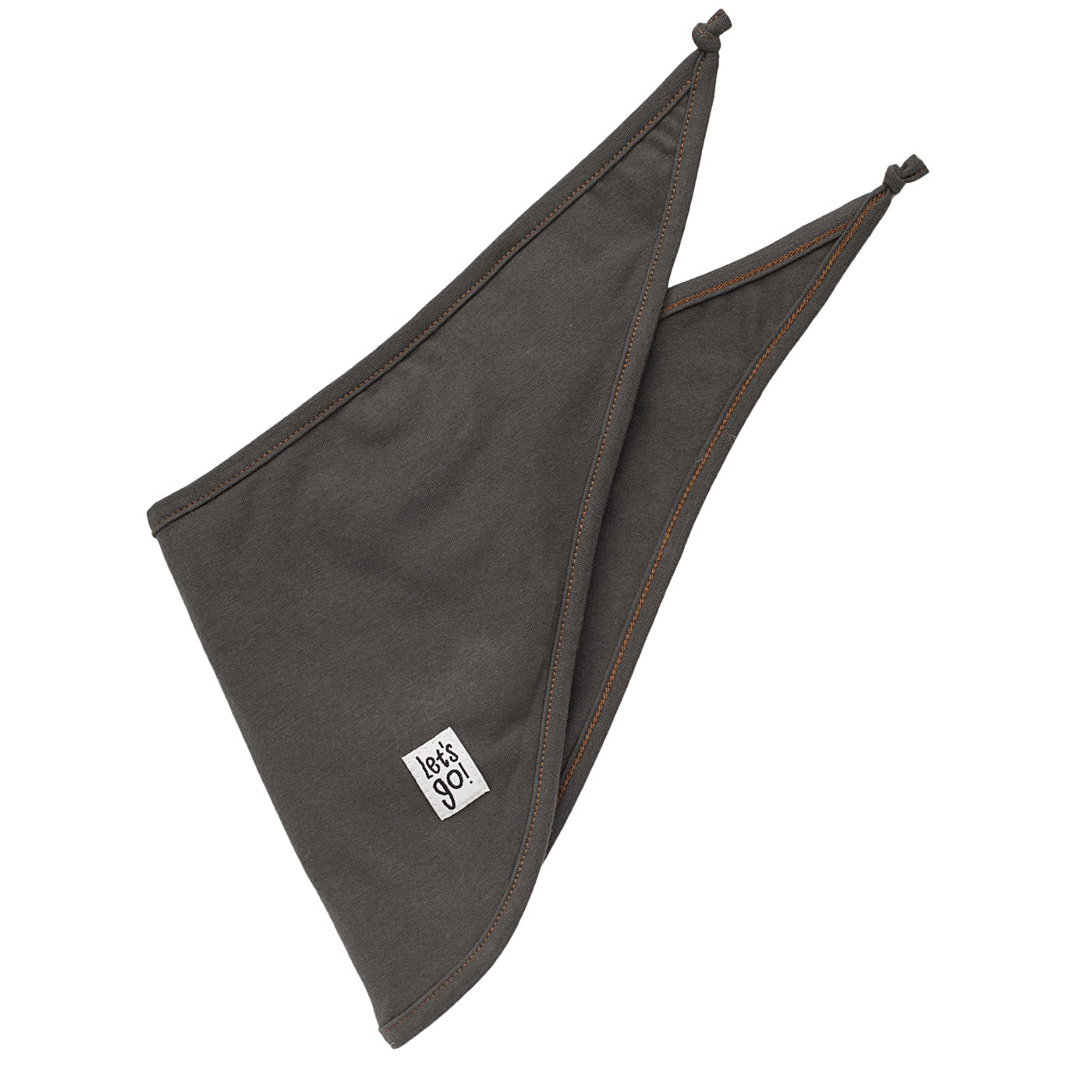 Old Cars skjerf i bomull, mørkbrun