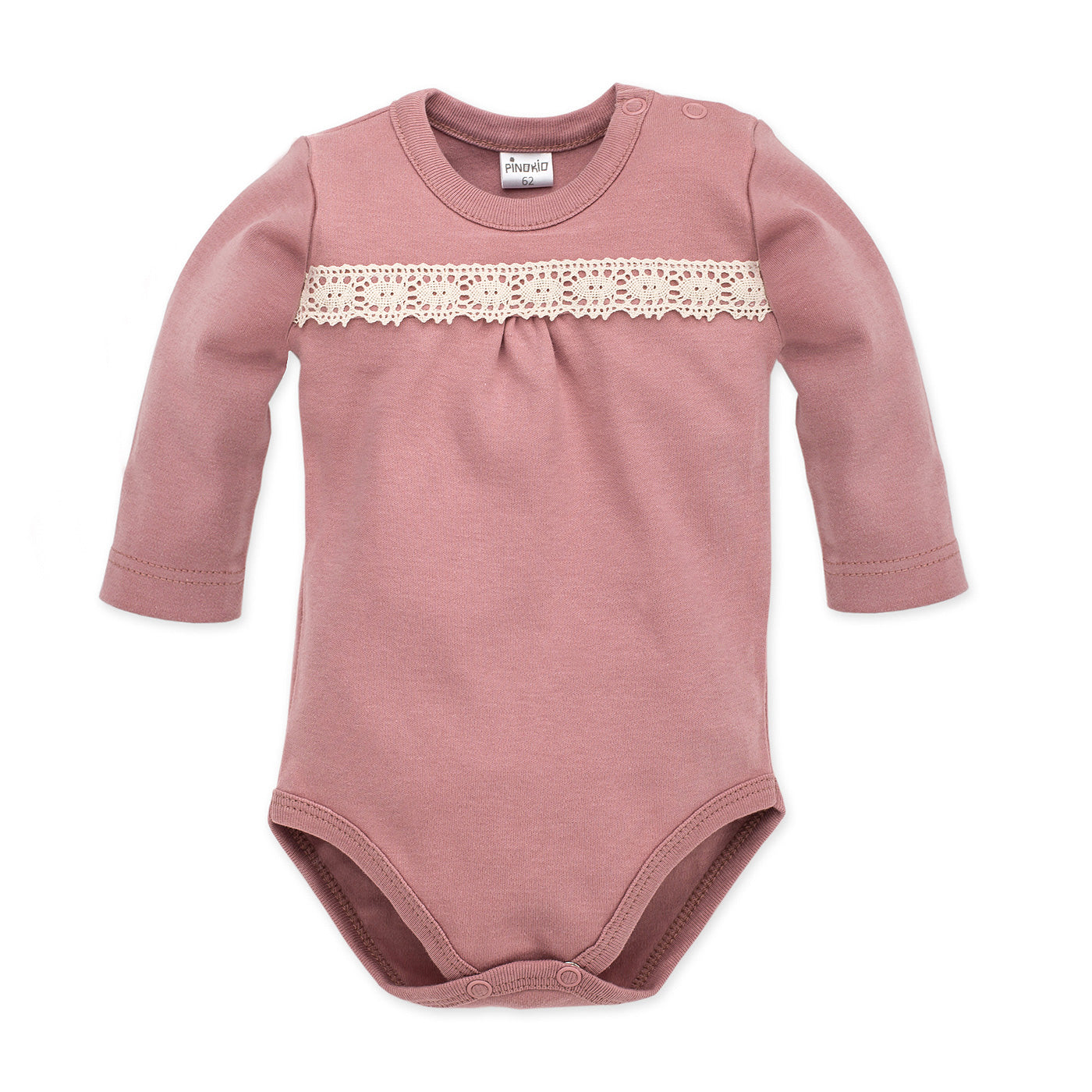 Petit Lou langermet body, str 62-92