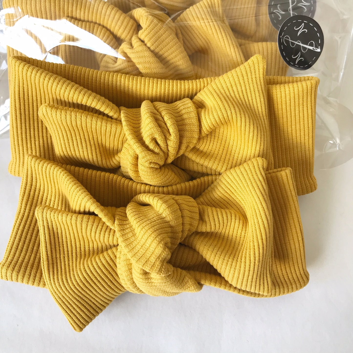 Hårbånd pin-up, mustard