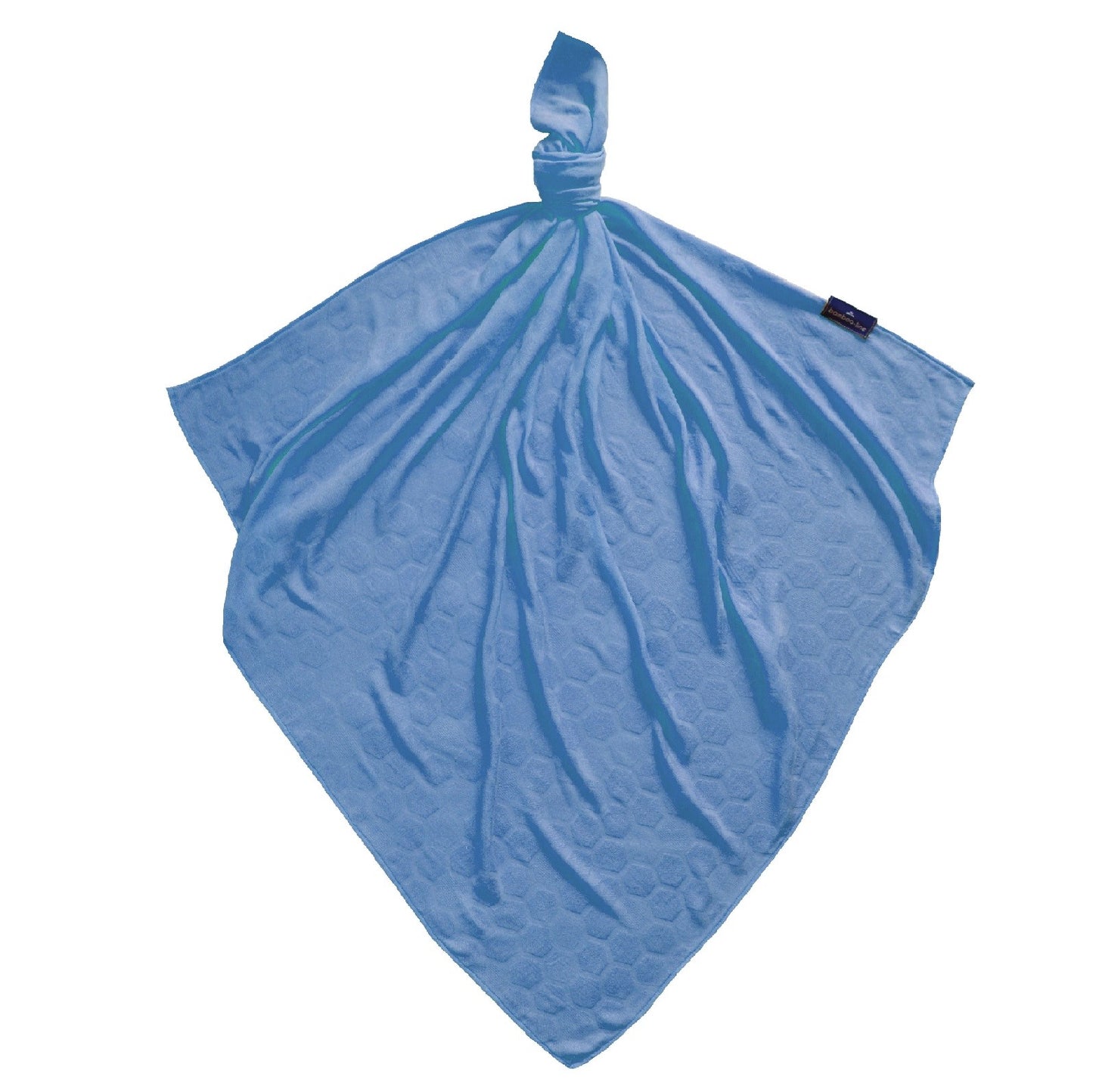 Bambus Swaddle, Honeycombs Moonlight blue, 3 str: 30x30, 75x75, 120x120