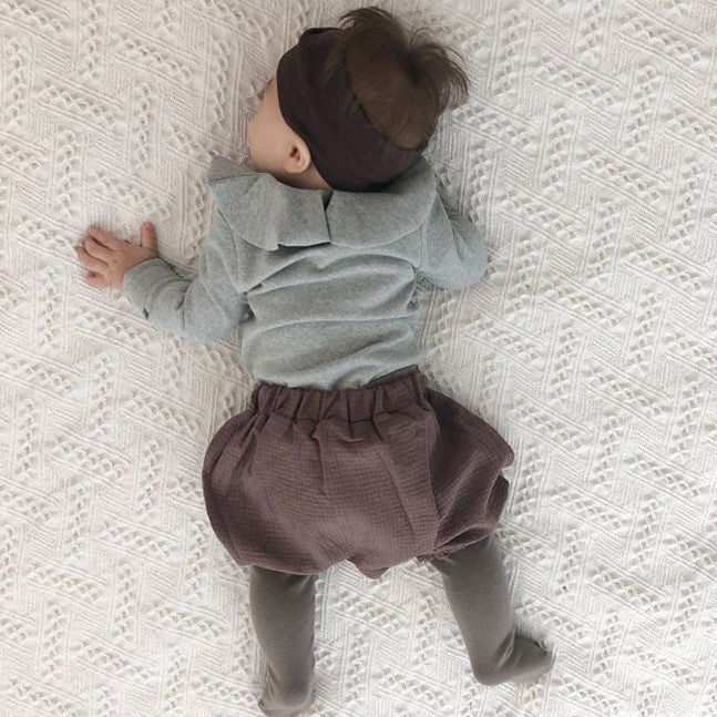 LALA baby bomullsgenser, 3 farger