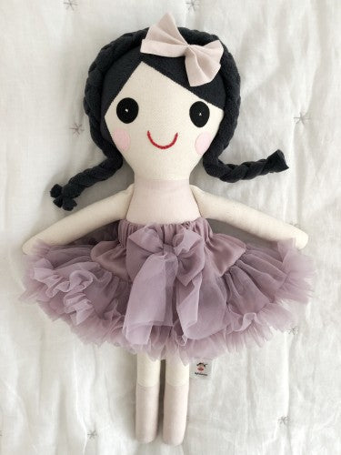 Tyllskjørt Pettiskirt til dukker, lilla