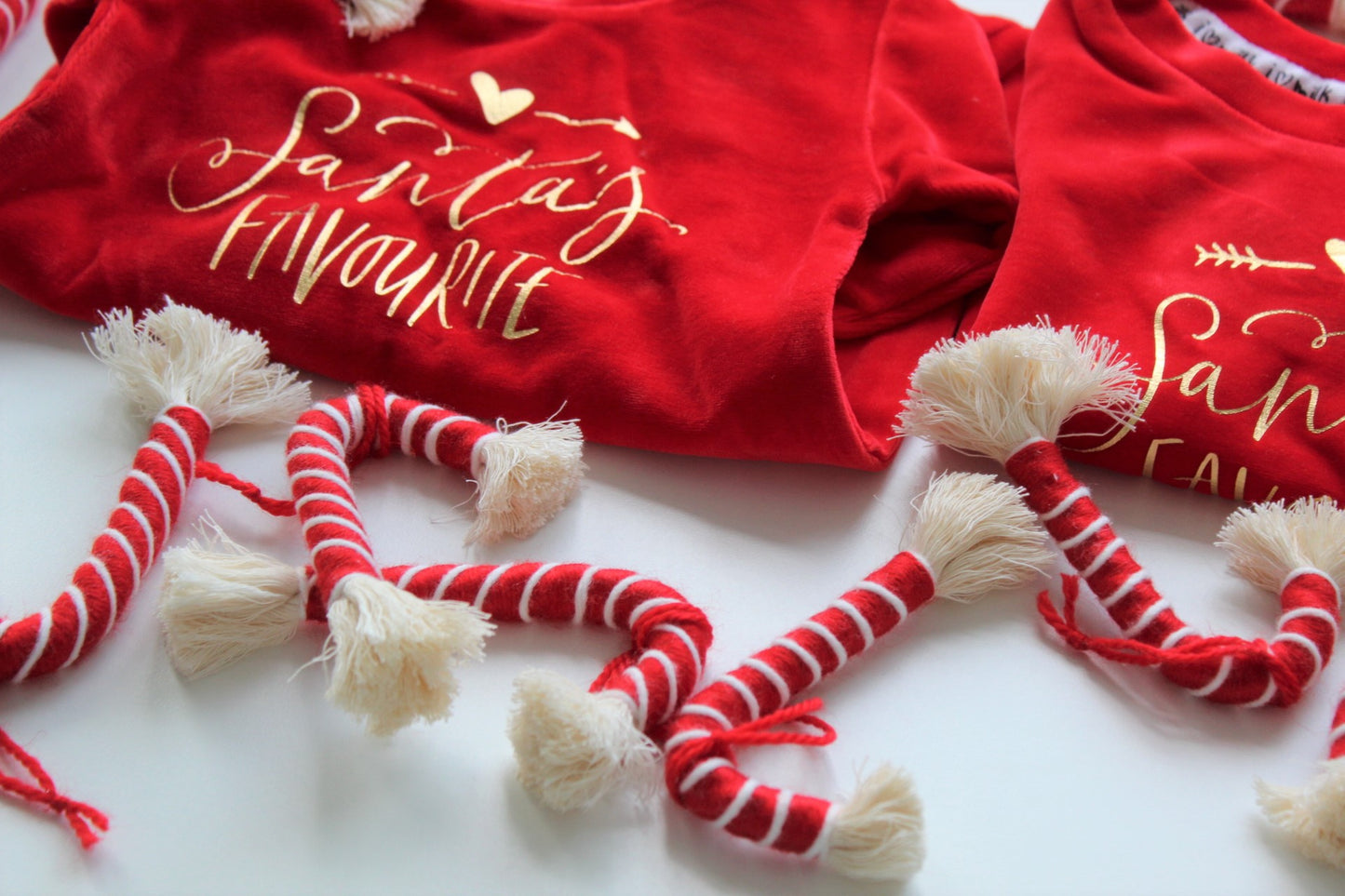 Santa's favourite velour sweatshirt, strl.74-116