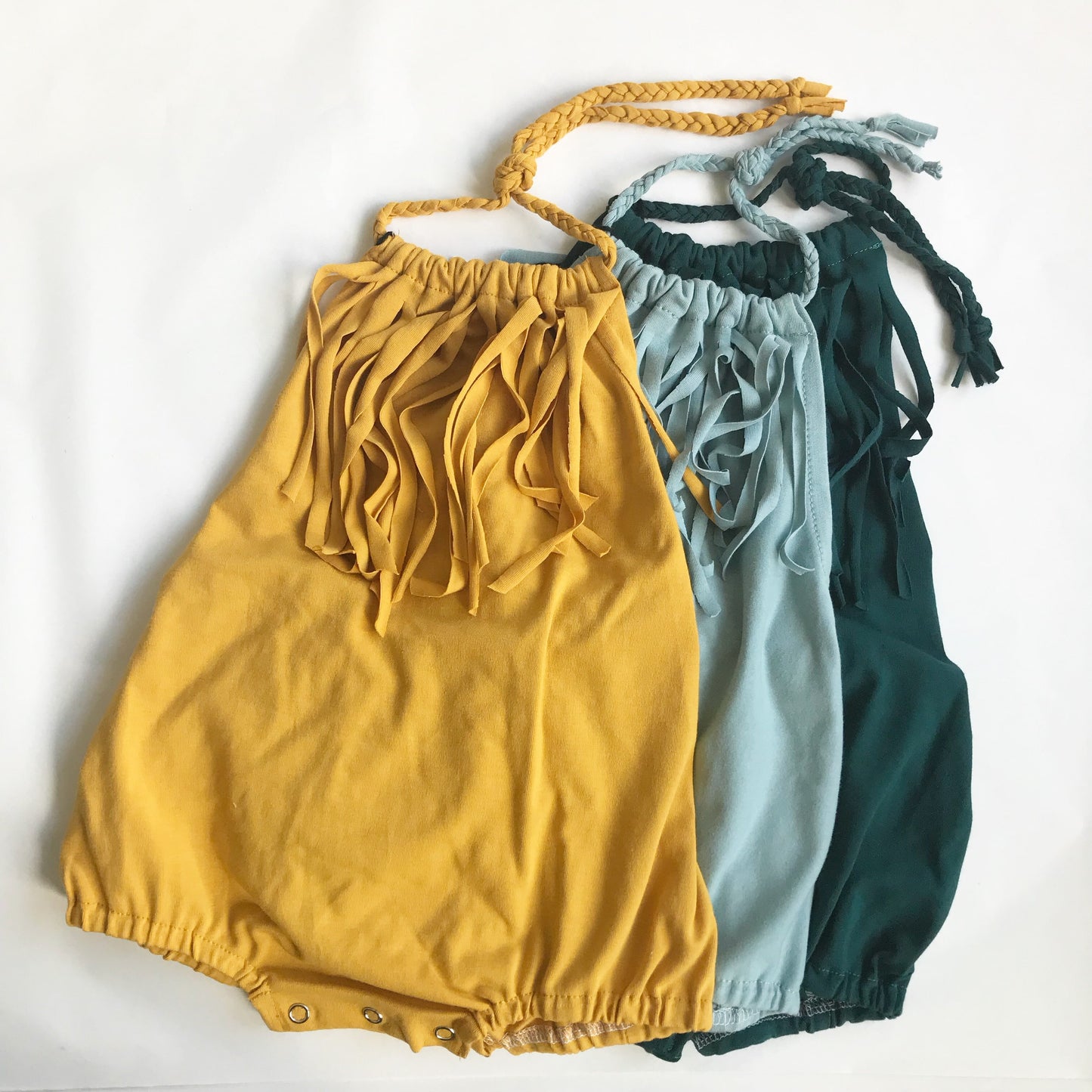 Romper Happy Summer, lyseblå, str 74-122