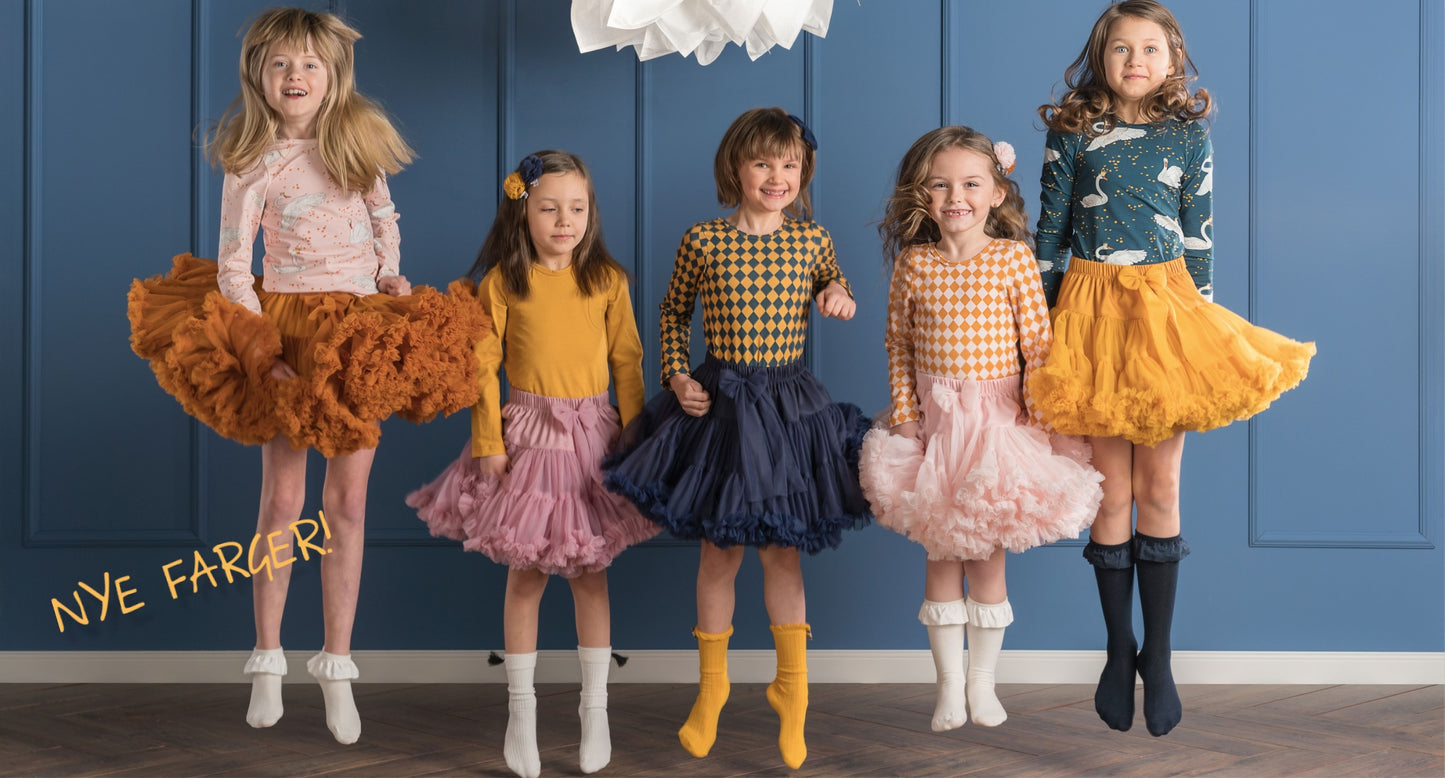 Hårspenne Tyll, karamell