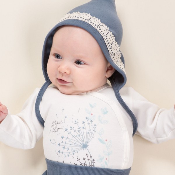 Petit Lou omslagsbody med motiv, str 56-74