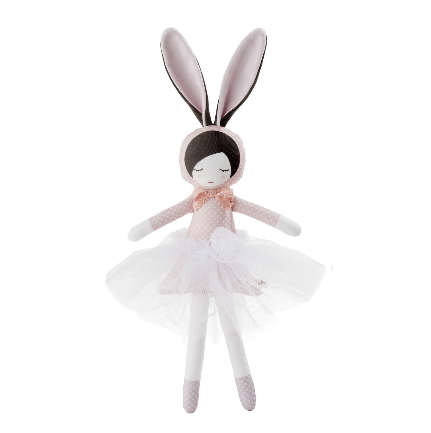 Ballerina Bunny fra PaniPieska, rosa, 46cm