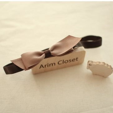 Arim Closet, Babyhårbånd med brun sløyfe