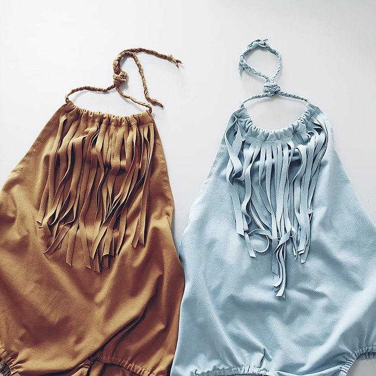 Romper Happy Summer, mustard, str 74-122